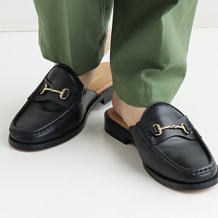 楽天市場】CAMINANDO カミナンド ビットモカシンミュールローファー 