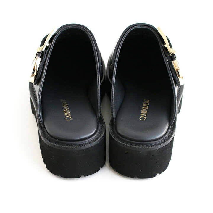 楽天市場】CAMINANDO カミナンド BUCKLE CLOG MULES レザー ベルト 