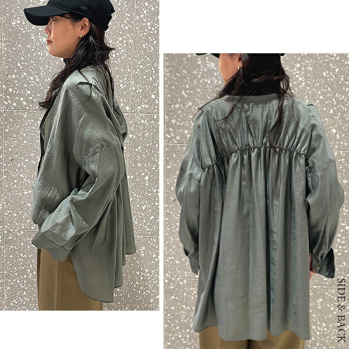 楽天市場】ma couleur マクルール シャーリングブラウス J4717【RCP 
