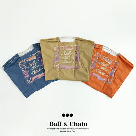 Ball＆Chain ボールアンドチェーン トートバッグ(L) TEL 301144【RCP】エコバッグ ギフト