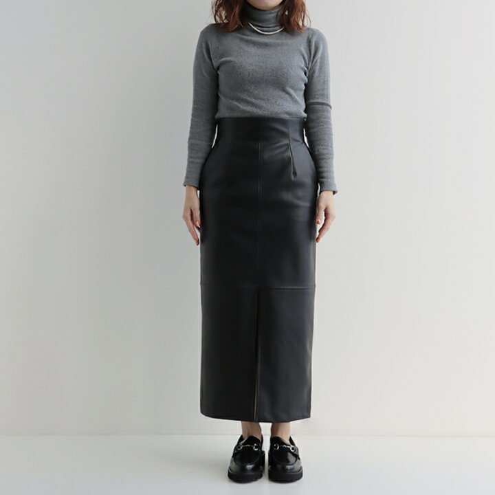 楽天市場】【50％OFF】uncrave WHITE アンクレイヴ エコレザースカート 