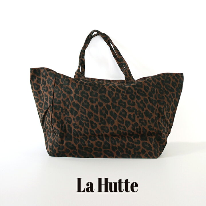 楽天市場】La Hutte ラ ユット レオパードトートバッグ 181-ACO-EW6 