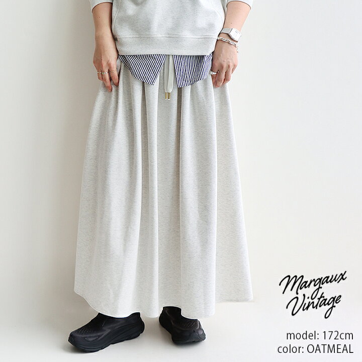 楽天市場】MARGAUX VINTAGE マルゴーヴィンテージ sweat flare SK  