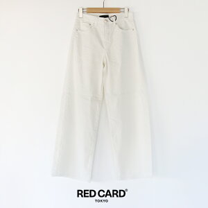 RED CARD TOKYO ���b�h�J�[�h�@35th Anniv.Wide�@35th�A�j�o�[�T���[���C�h�p���c�@24W10101AWH �yRCP�z2026SS�@�{�g���X