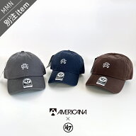 ’47×AMERICANA×MMN 【別注アイテム】 フォーティーセブン　47A-CLP AMERICANA CA LOGOキャップ 154014…