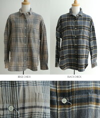 【2018AW】【送料無料】accuse×MMN【別注アイテム】アキュゼワイヤー入りドロップショルダーチェックシャツ183127【RCP】