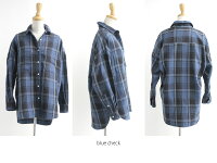【2019AW】accuse×MMN【別注アイテム】アキュゼブルーチェックコットンシャツ194127【RCP】