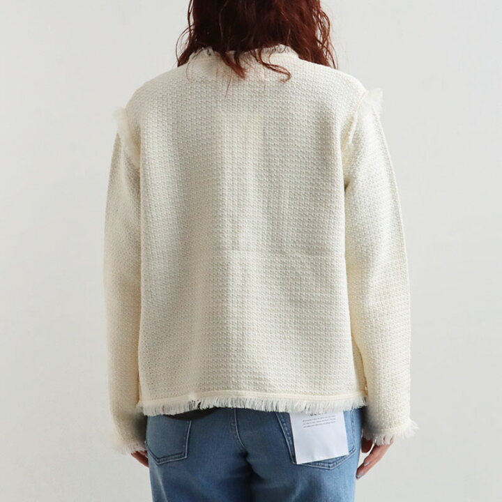 楽天市場】ADAWAS×MMN【カラー別注】 アダワス SUMMER TWEED KNIT JK 
