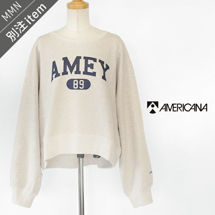楽天市場】AMERICANA×MMN【別注アイテム】 アメリカーナ AMEYロゴ 
