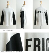 【2018AW】AMERICANA×MMN【ロゴ別注★アイテム】アメリカーナベースボールロゴTシャツBRF-356AEW【RCP】americanafair
