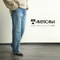 【2018AW】【送料無料】AMERICANAアメリカーナハイウエストフレアデニムAL-358【RCP】