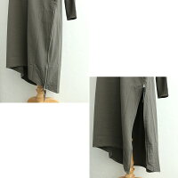 【2019SS】【送料無料】AMERICANA×MMN【別注アイテム】アメリカーナサイドジップワンピースASO-298EW【RCP】