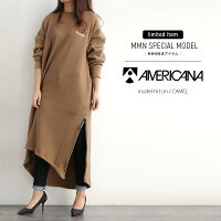 【2019SS】【送料無料】AMERICANA×MMN【別注アイテム】アメリカーナサイドジップサーマルワンピースASO-298WEW【RCP】