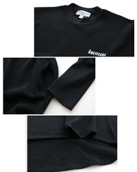 【2019SS】【送料無料】AMERICANA×MMN【別注アイテム】アメリカーナサイドジップサーマルワンピースASO-298WEW【RCP】