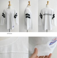 【2019SS】AMERICANA×MMN【ロゴ別注アイテム】アメリカーナラフィー天竺ボールティーBRF-399AEW【RCP】