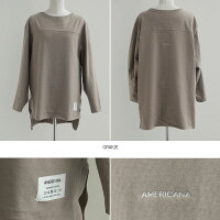 【2020SS】AMERICANA×MMN【別注アイテム】アメリカーナバック刺繍カットソーBRF-451AGB【RCP】