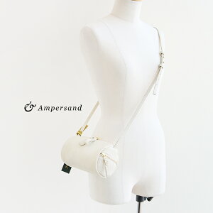 Ampersand �A���p�T���h�@WP LEATHER CYLINDER SHOULDER BAG ���U�[�V�����_�[�V�����_�[�o�b�O AP25-W02 �yRCP�z �o�b�O