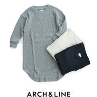 【2018★AW】【kids】ARCH&LINEアーチアンドラインワッフルワンピースAL812605【RCP】キッズ・トップス