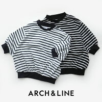 【2020SS】【kids】ARCH&LINEアーチアンドラインボーダーバルーンスリーブプルオーバーAL201338【RCP】