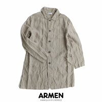 【2019SS】【送料無料】ARMENアーメンリネンワークコートNAM1601LP【RCP】