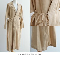 【10%★OFF】【2020SS】AudreyandJohnWadオードリーアンドジョンワッドリネンガウンスプリングコートH4200【RCP】