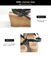 【2020SS】Bianca×MMN【別注アイテム】ビアンカゴムベルトウェッジサンダル8156【RCP】