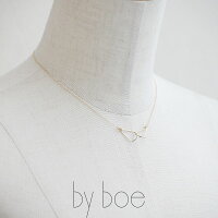 【2019SS】byboeバイボーインターセクトティアドロップチェーンネックレス139【RCP】