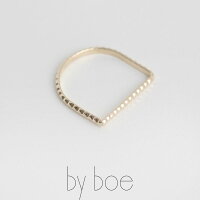 【2019SS】byboeバイボーストレートスカラップドバンズリングR65【RCP】
