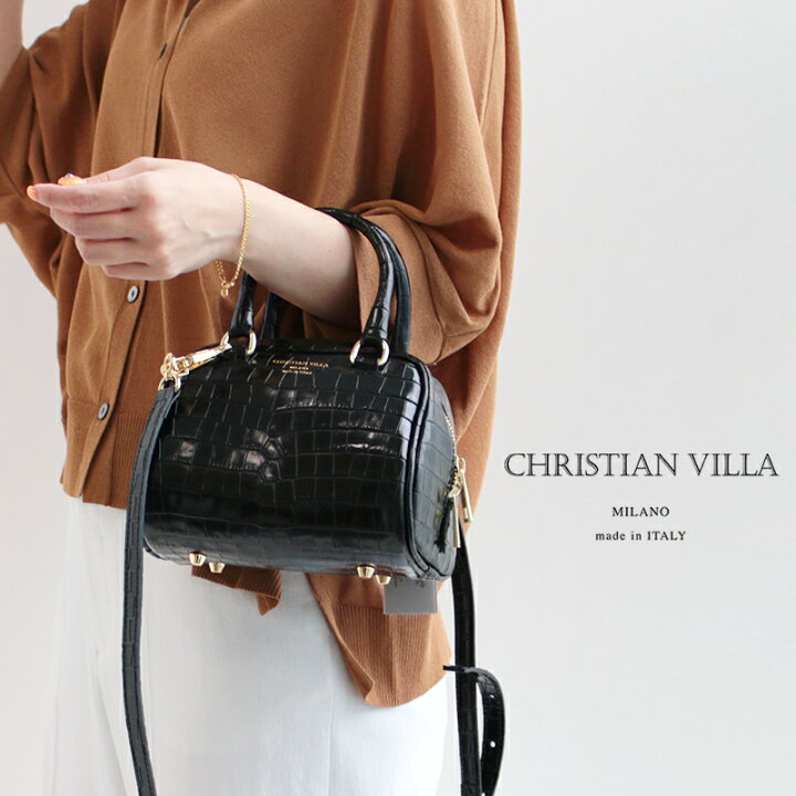 楽天市場】CHRISTIAN VILLA クリスチャンヴィラ クロコダイルミニ  