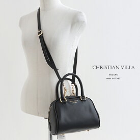 CHRISTIAN VILLA クリスチャンヴィラ　2Wayミニボストンバッグ 4808【RCP】2024SS レザー