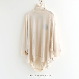 COGTHEBIGSMOKE コグザビッグスモーク　MATILDA POLLO NECK ABANICOS TOP ポロネックアバニコストップス 13101-110-1327-1【RCP】2025AW タートルネック カットソー