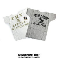 【2018SS】【kids】DENIMDUNGAREEデニムダンガリー天竺ファーストペンギンTシャツ782401【RCP】