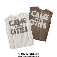 【2018SS】【kids】DENIMDUNGAREEデニムダンガリービンテージノースリーブTシャツ782452【RCP】