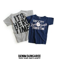 【2018SS】【kids】DENIMDUNGAREEデニムダンガリーテンジクSNOOPYHEROTEE3782402【RCP】