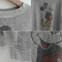 【2019AW】【送料無料】【kids】【120cm】DENIMDUNGAREEデニムダンガリーヴィンテージトンプキン裏毛ミッキースウェット3798451【RCP】
