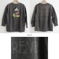 【2019AW】【送料無料】【kids】【120cm】DENIMDUNGAREEデニムダンガリーヴィンテージトンプキン裏毛ミッキースウェット3798451【RCP】