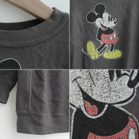 【2019AW】【送料無料】【kids】【120cm】DENIMDUNGAREEデニムダンガリーヴィンテージトンプキン裏毛ミッキースウェット3798451【RCP】