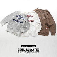 【2019AW】【kids】【130cm/140cm】DENIMDUNGAREEデニムダンガリートンプキン裏毛PENGUINスウェット798425【RCP】
