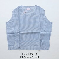【2020SS】GALLEGODESPORTESギャレゴ・デスポートフロントスリットノースリーブ9122【RCP】