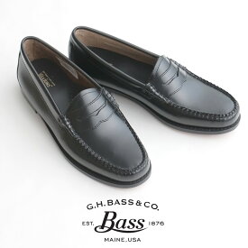 G.H.BASS ジーエイチバス　ハイシャインレザーローファー BA41010【RCP】