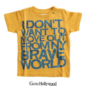 ＼WonderLand ／【対象商品10%OFF】 【kids】【110/120cm】Go To Hollywood ゴートゥーハリウッド　天竺NEW WORLD TEE 1282408【RCP】遠足・アウトドア jss