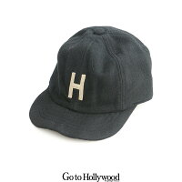 【2018AW】【kids】GotoHollywoodゴートゥーハリウッドメルトン"H"ロゴキャップ1488015【RCP】