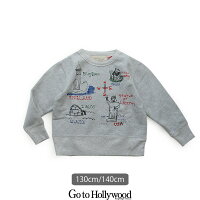 【2018AW】【kids】GotoHollywoodゴートゥーハリウッド裏毛ラクガキ変形スウェット1288401【130cm/140cm】【RCP】