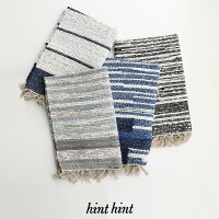 【2018SS】hinthintヒントヒントコットンラグマットRAG08【RCP】