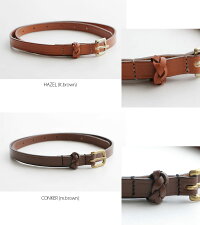 【2019SS】HADDON&JONESハッドンアンドジョーンズ15mmレザーベルトHL5【RCP】