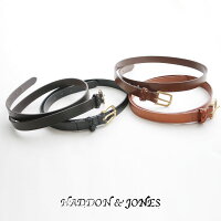 【2019SS】HADDON&JONESハッドンアンドジョーンズ20mmプレーンベルトHL15【RCP】