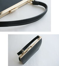 【2019AW】【送料無料】AULENTTI×MMN【別注アイテム】オウレンティ2wayレザースクエアバッグFG-189556-CR-B【RCP】フォーマルがま口