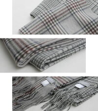 ≪近日入荷予定≫【2019AW】JoshuaEllisジョシュアエリスチェック柄カシミアストールCPG50724/CPG50727【RCP】