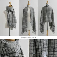 ≪近日入荷予定≫【2019AW】JoshuaEllisジョシュアエリスチェック柄カシミアストールCPG50724/CPG50727【RCP】