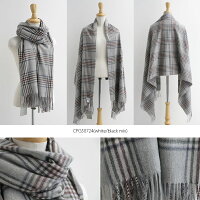 ≪近日入荷予定≫【2019AW】JoshuaEllisジョシュアエリスチェック柄カシミアストールCPG50724/CPG50727【RCP】